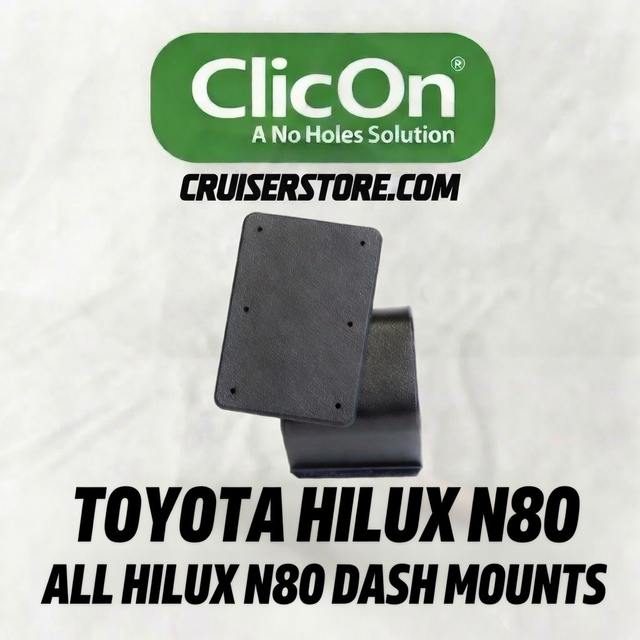 ClicOn dash phone mounts for Toyota Hilux N80
