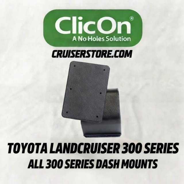 ClicOn dash phone mounts for Toyota LandCruiser 300 Series