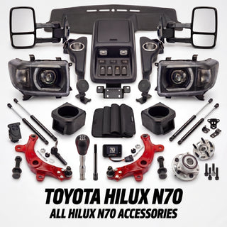 Aftermarket accessories for the Toyota Hilux N70