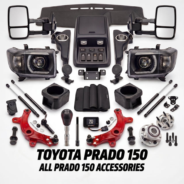 Aftermarket accessories for the Toyota Prado 150 Series