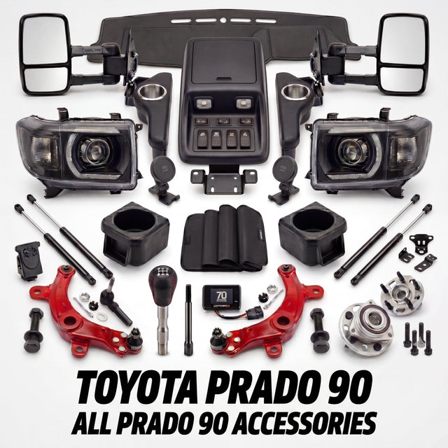 Aftermarket accessories for the Toyota Prado 90 Series