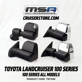 100 series landcruiser msa mirrors upgrade