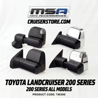 200 series landcruiser msa mirrors upgrade