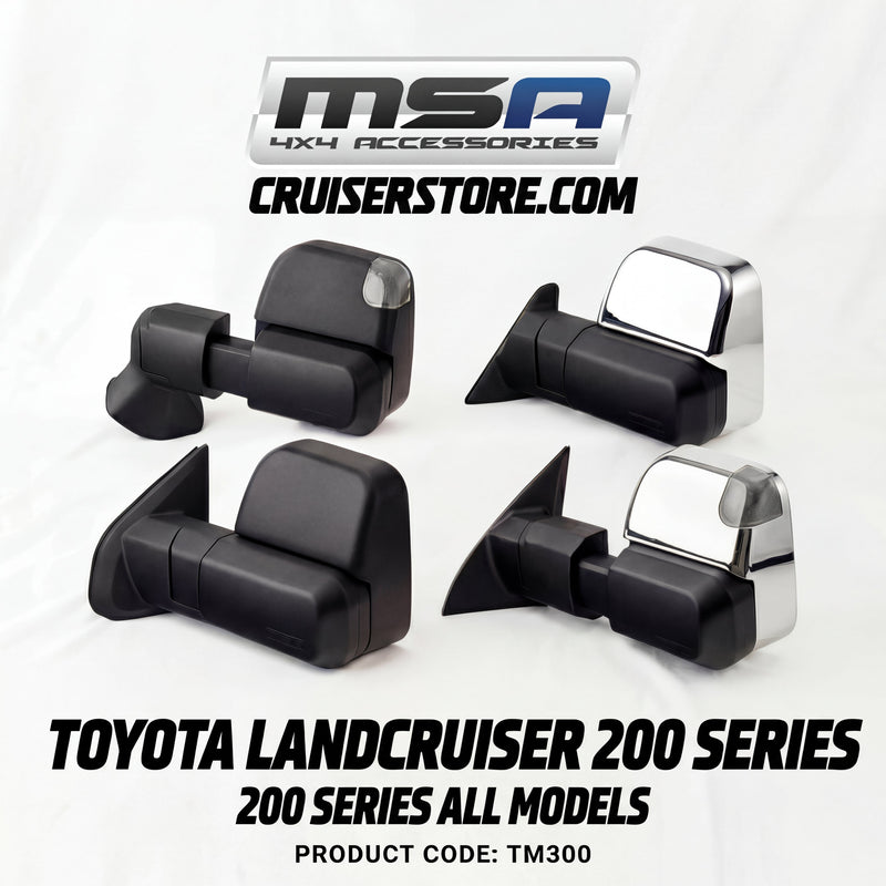 200 Series Landcruiser MSA Mirrors Australia