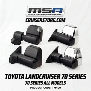 Toyota 70 Series Landcruiser MSA Mirrors