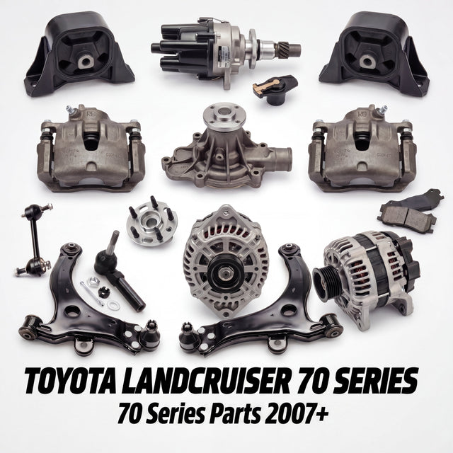 Spare parts for Toyota LandCruiser 70 Series V8 (2007 on)