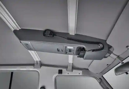 4WD Interiors roof console for Toyota LandCruiser 80 Series GXL on a white background