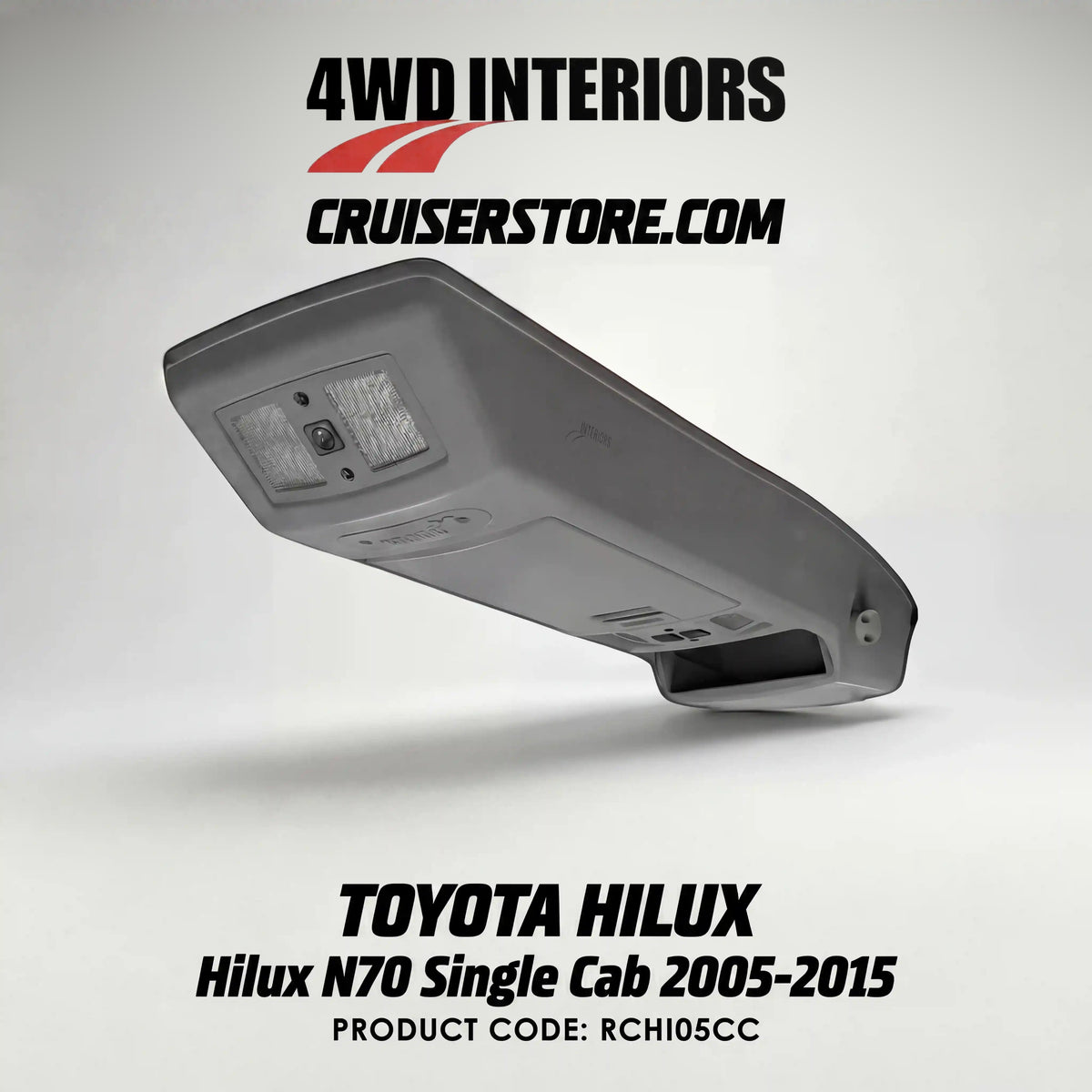 4WD-Interiors-Roof-Console-Suitable-for-Toyota-Hilux-N70-Single-Cab-2005-2015-RCHI05CC