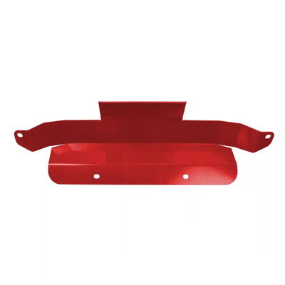 Red metal Bash Plate 