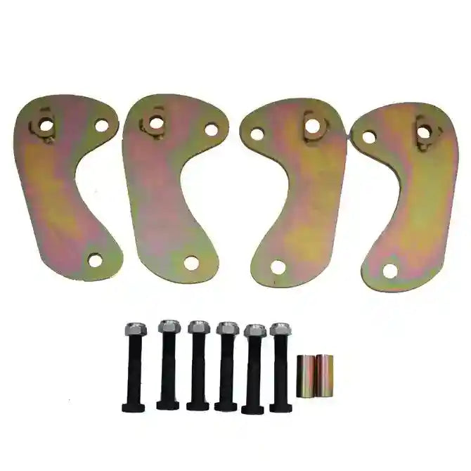 Castor Plate Kit on a white background