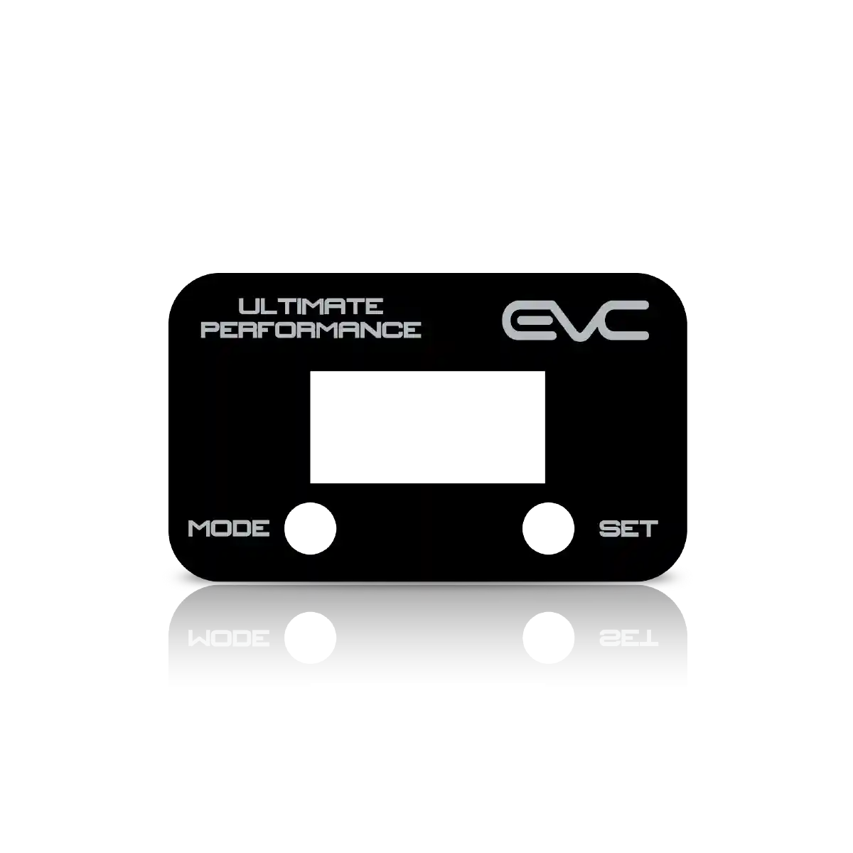 Black controller Faceplate with 'Ultimate Performance' and 'EVC' branding on a white background