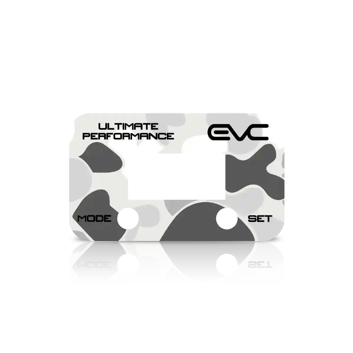 controller Faceplate with 'EVC' branding on a white background