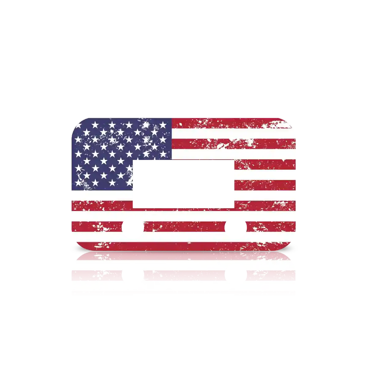 controller Faceplate with American flag design on a white background