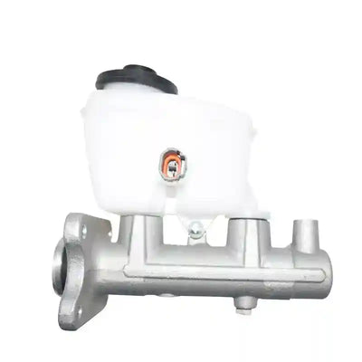 Brake master cylinder on a white background