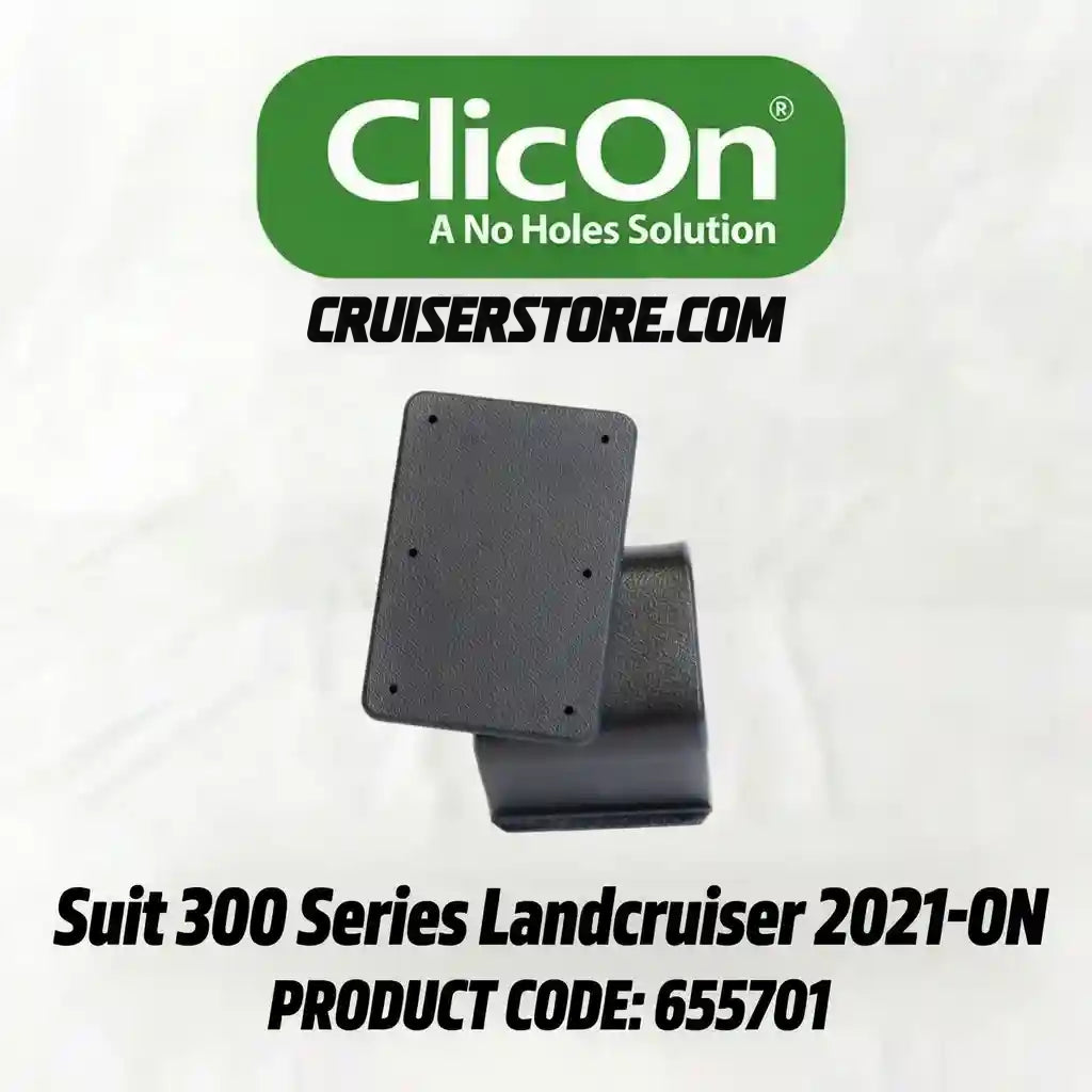 ClicOn product for Landcruiser 300 Series with branding and product code on a white background