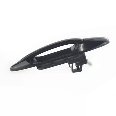 Black Rear Left Outer Door Handle on a white background