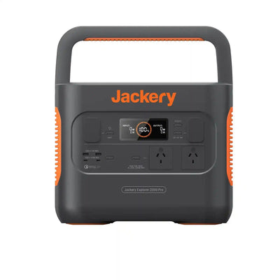 Jackery portable power station on a white background