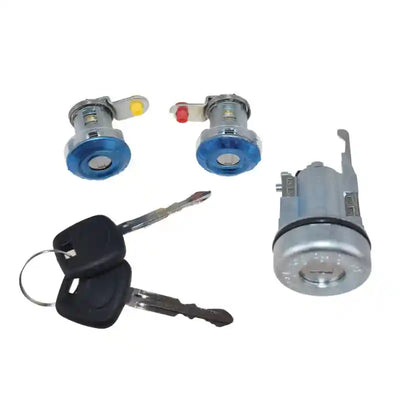Ignition Barrel & 2 Door Lock Set