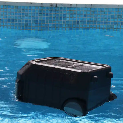 portable speaker in a pool