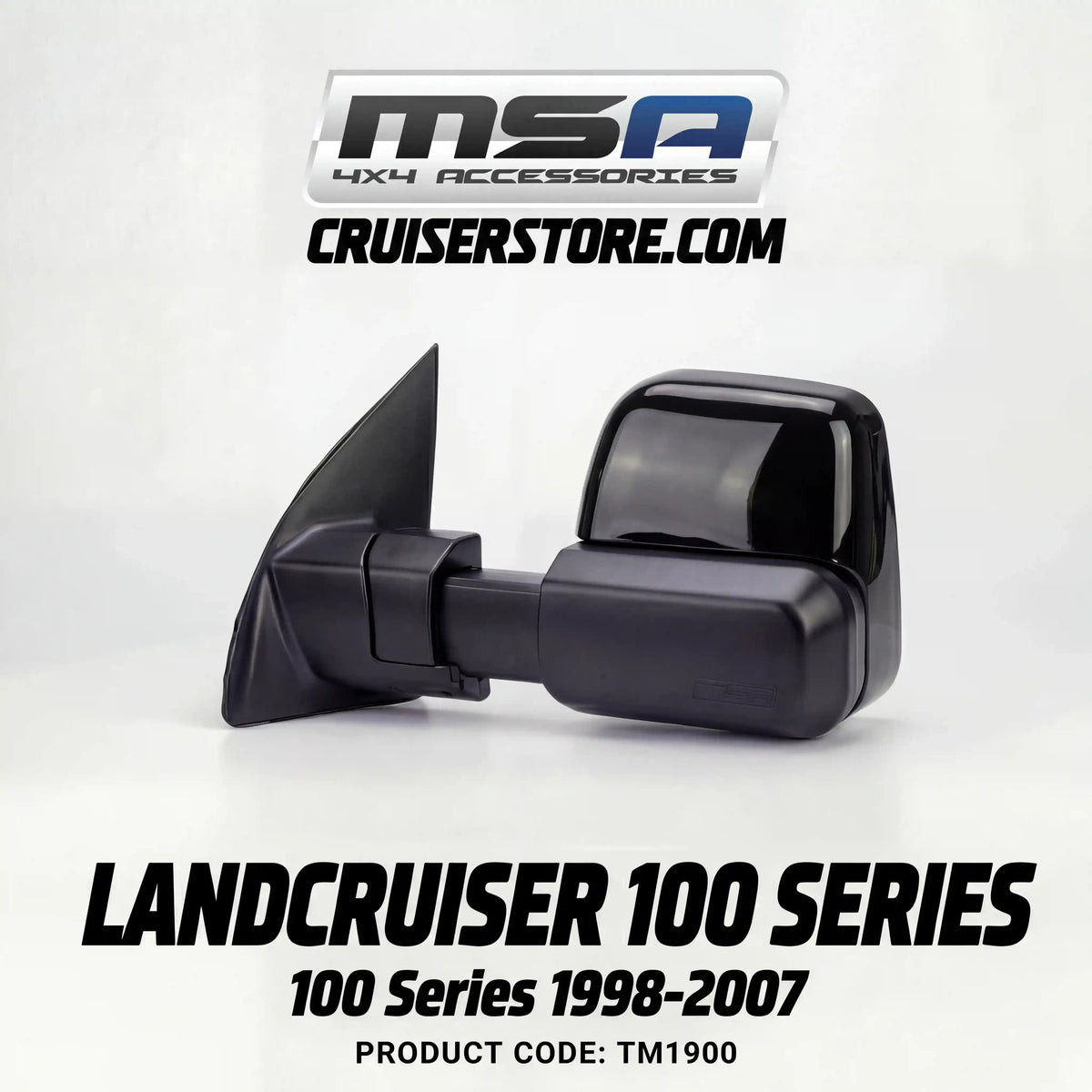 MSA-4x4-Towing-Mirrors-suitable-for-Landcruiser-100-Series-1998-2007-Black-Manual-TM1900