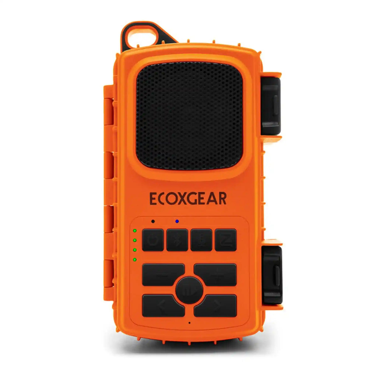 Orange EcoXGear device on a white background