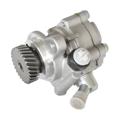 Metal Power Steering Pump on a white background