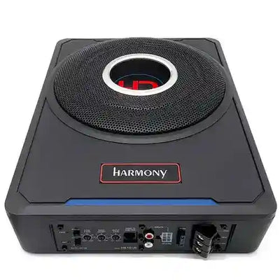 Harmony car subwoofer on a white background