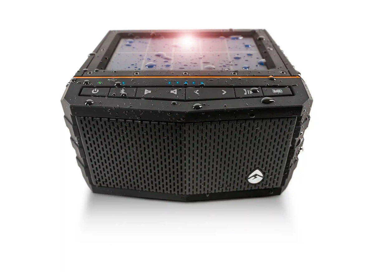 Ruggedized Bluetooth Speaker on a white background
