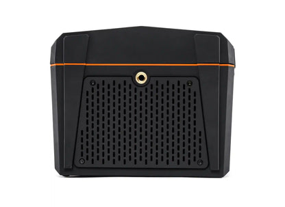 Bluetooth Speaker with a textured surface on a white background