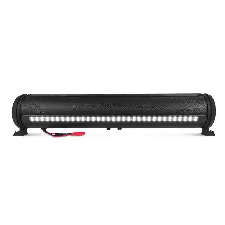 SoundExtreme SE26 sound bar with carbon fiber design on a white background