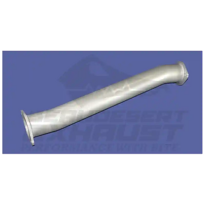 Metal exhaust pipe on a blue background with 'Beaudesert Exhaust' branding.