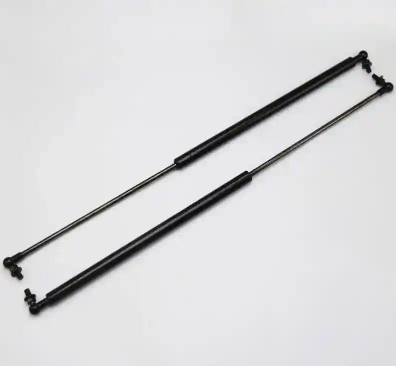 Two Bonnet Struts on a white background