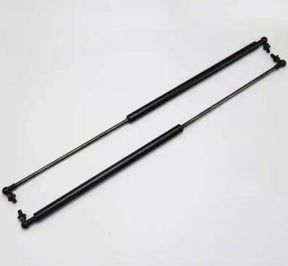 Two Bonnet Struts on a white background