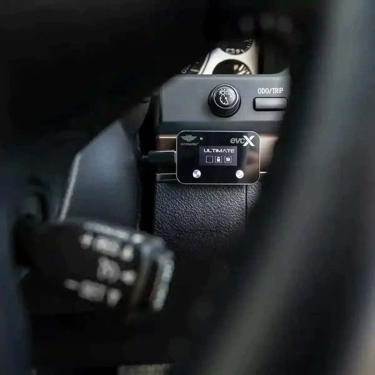 Close-up of a evcX Throttle Controller