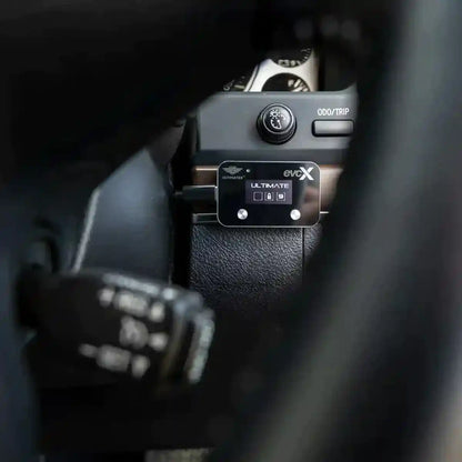 Close-up of a evcX Throttle Controller